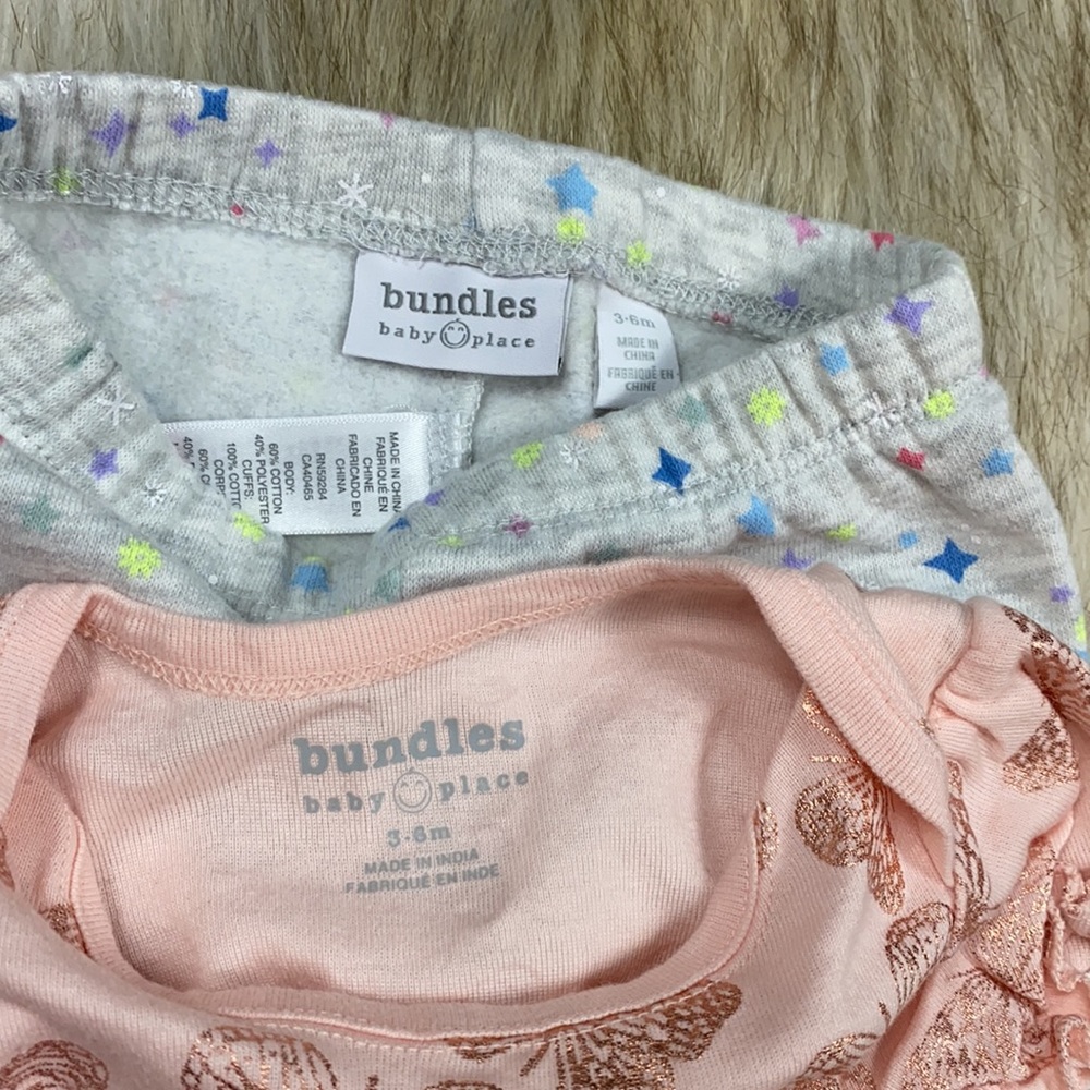 3-6 Month Bundles Baby Place Lot- Bundle Set - Picture 8 of 8